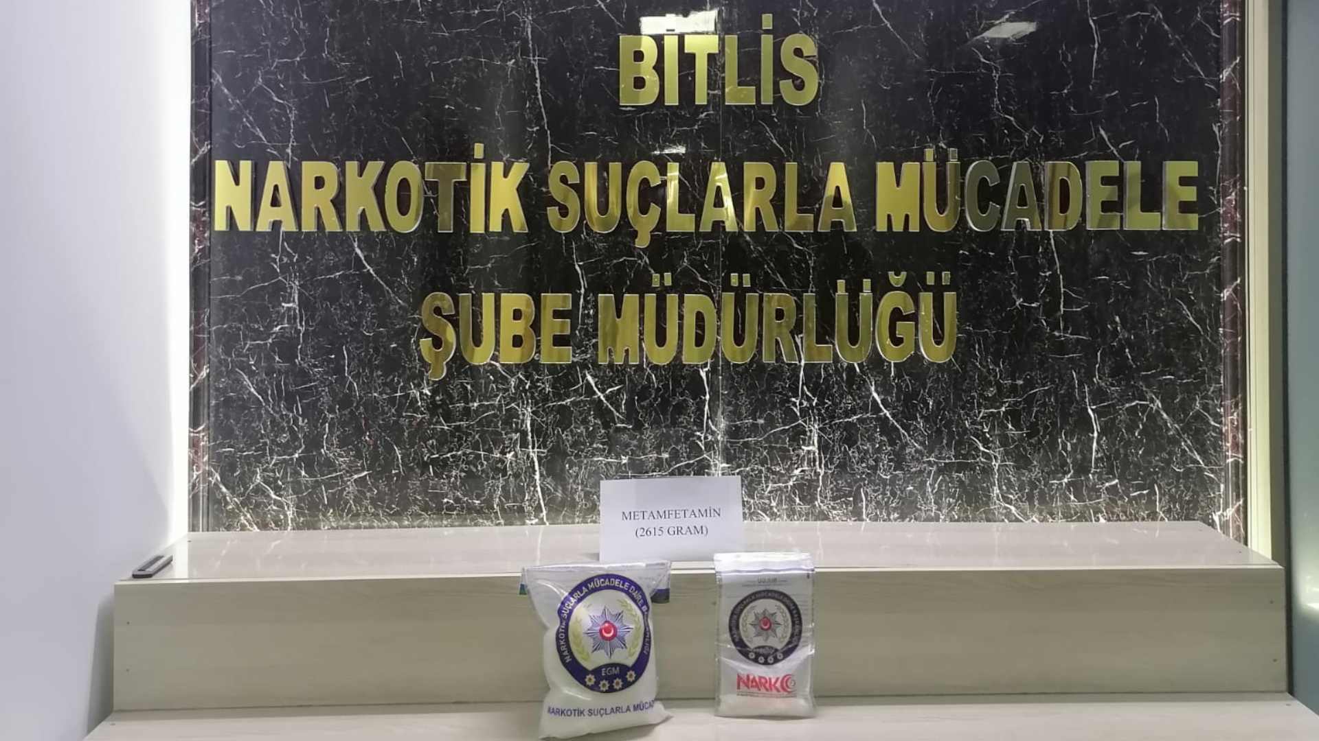 Bitlis'te Uyuşturucu