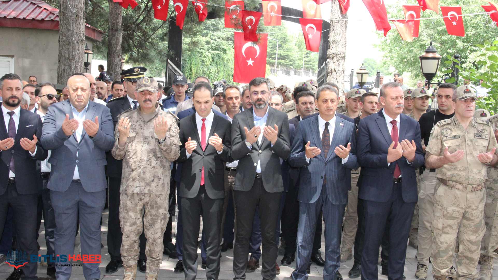 Bitlis’te 15 Temmuz Şehitleri Düzenlenen Törenle Yad Edildi (8)