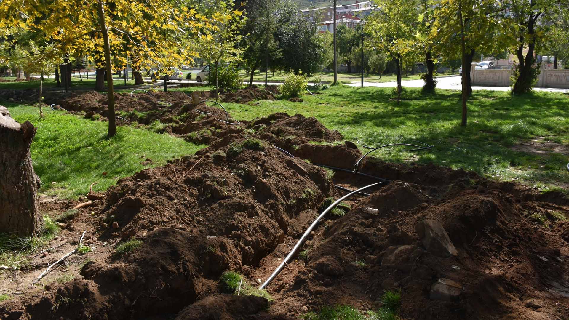 Tatvan Belediyesi’nden Yeşil Alanlara Yeni Sistemi 3