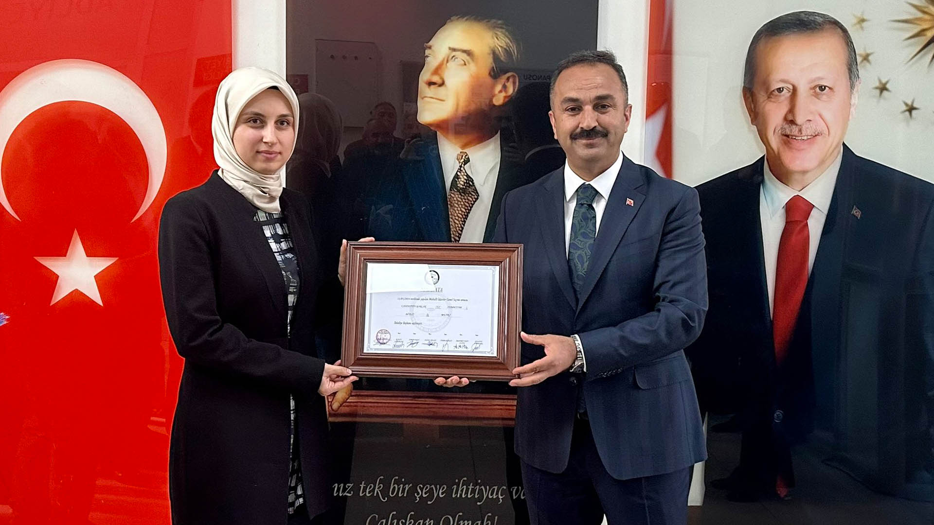 Mutki Belediye Başkanı Vahdettin Barlak, Mazbatasını Aldı