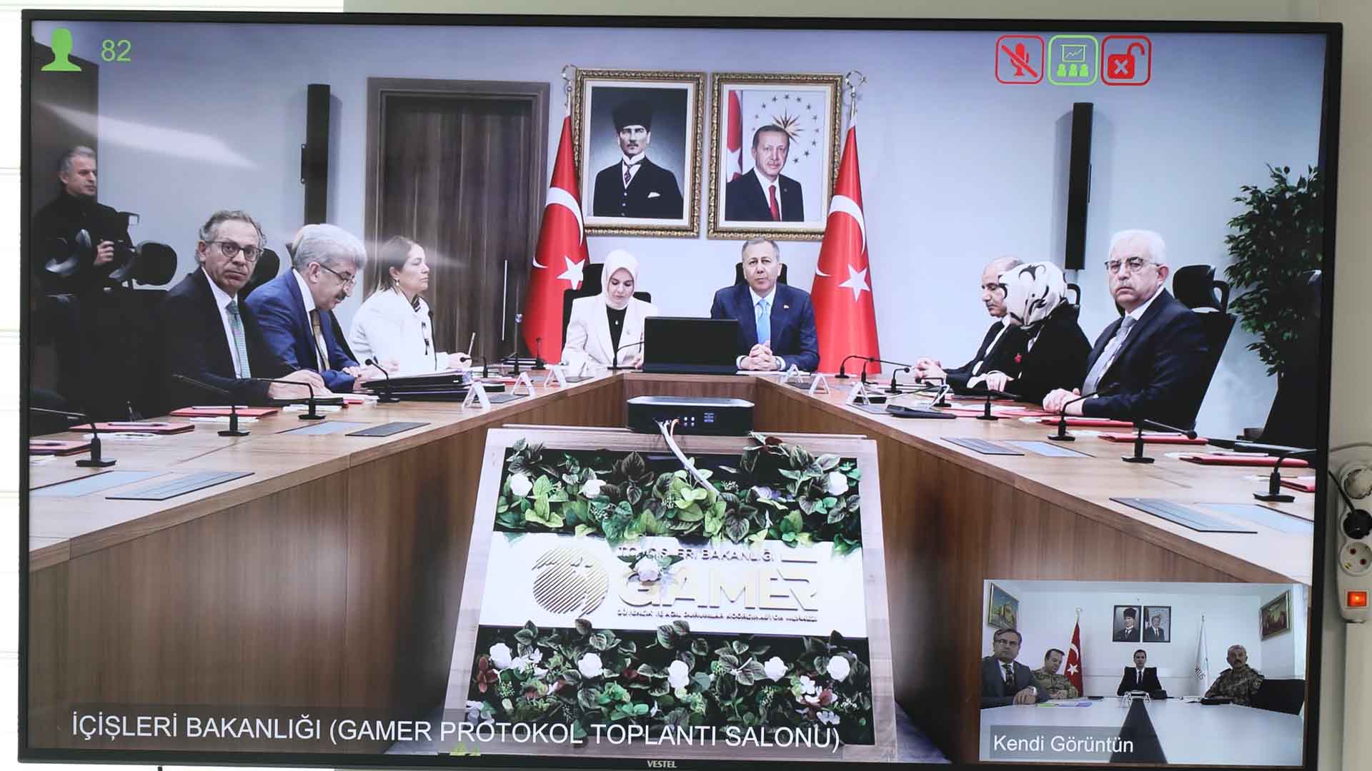 Bitlis Valisi Karakaya, Bakanlar Başkanlığındaki Vks Toplantısına Katıldı 2