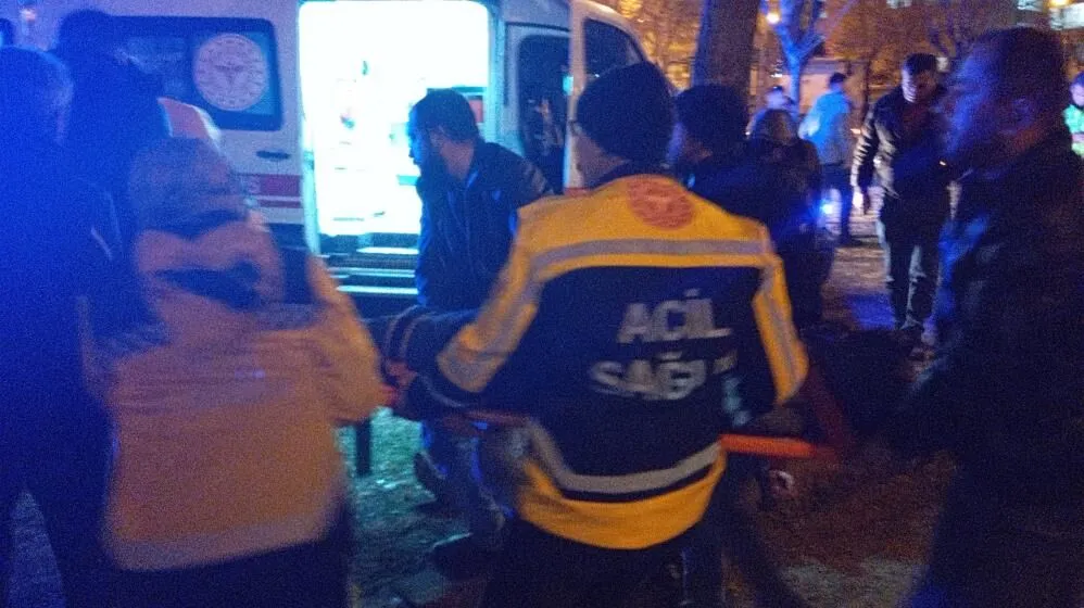 Motosiklet Yayaya Carpti 3 Yarali 2