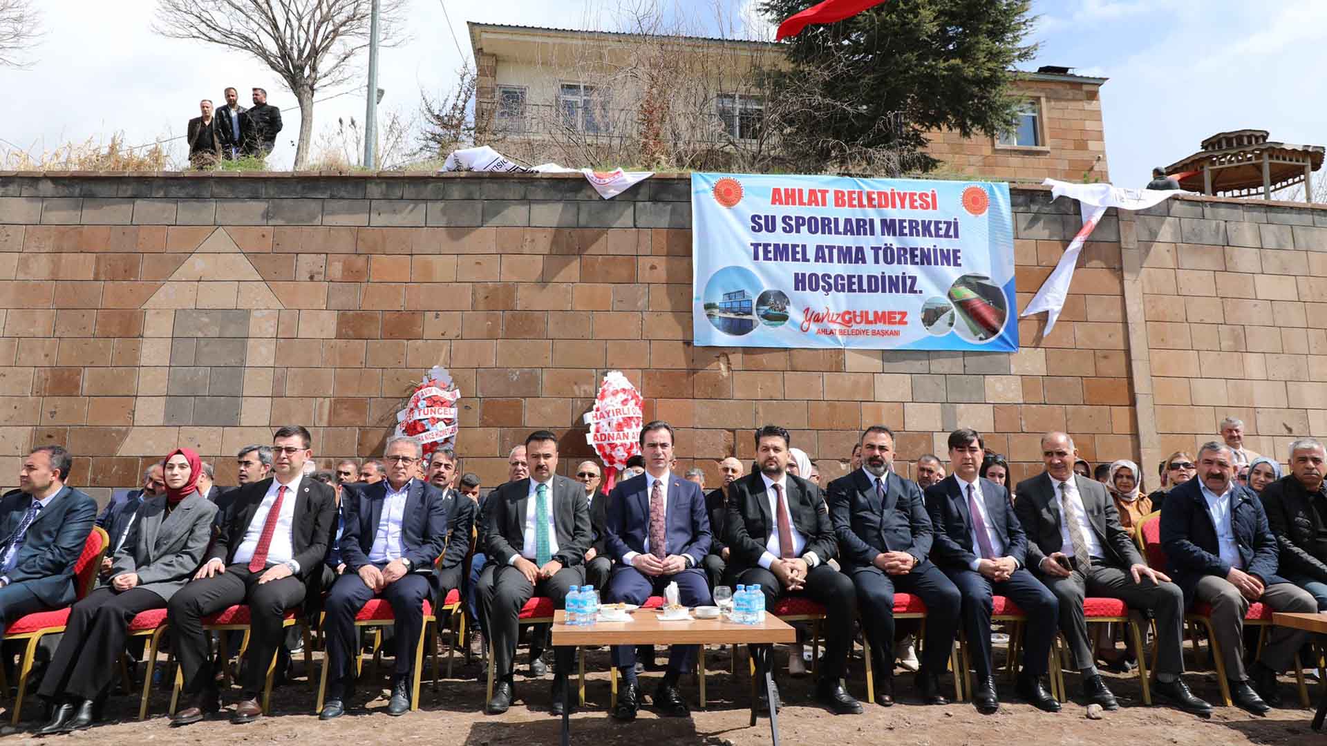 Ahlat’a Dev Yatırım, Bahr I Ahlat Su Sporları Merkezi’nin Temeli Atıldı