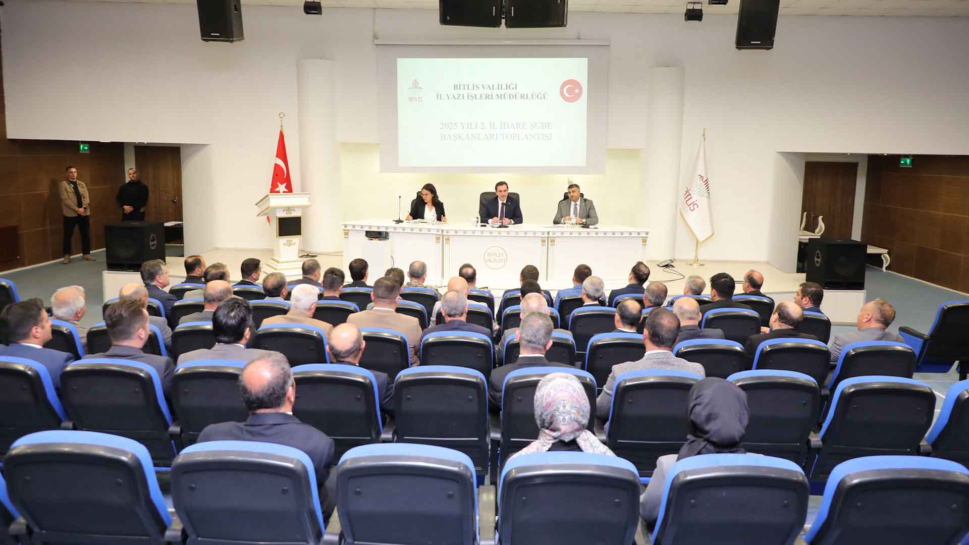 Bitlis'te 2025 2. İl İdare Şube Başkanları Toplantısı Gerçekleşti
