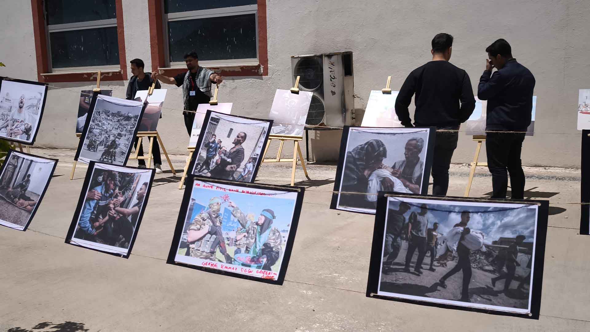 Bitlis Eren Üniversitesi'nde Gazze İçin Direnişin Fotoğrafı 1