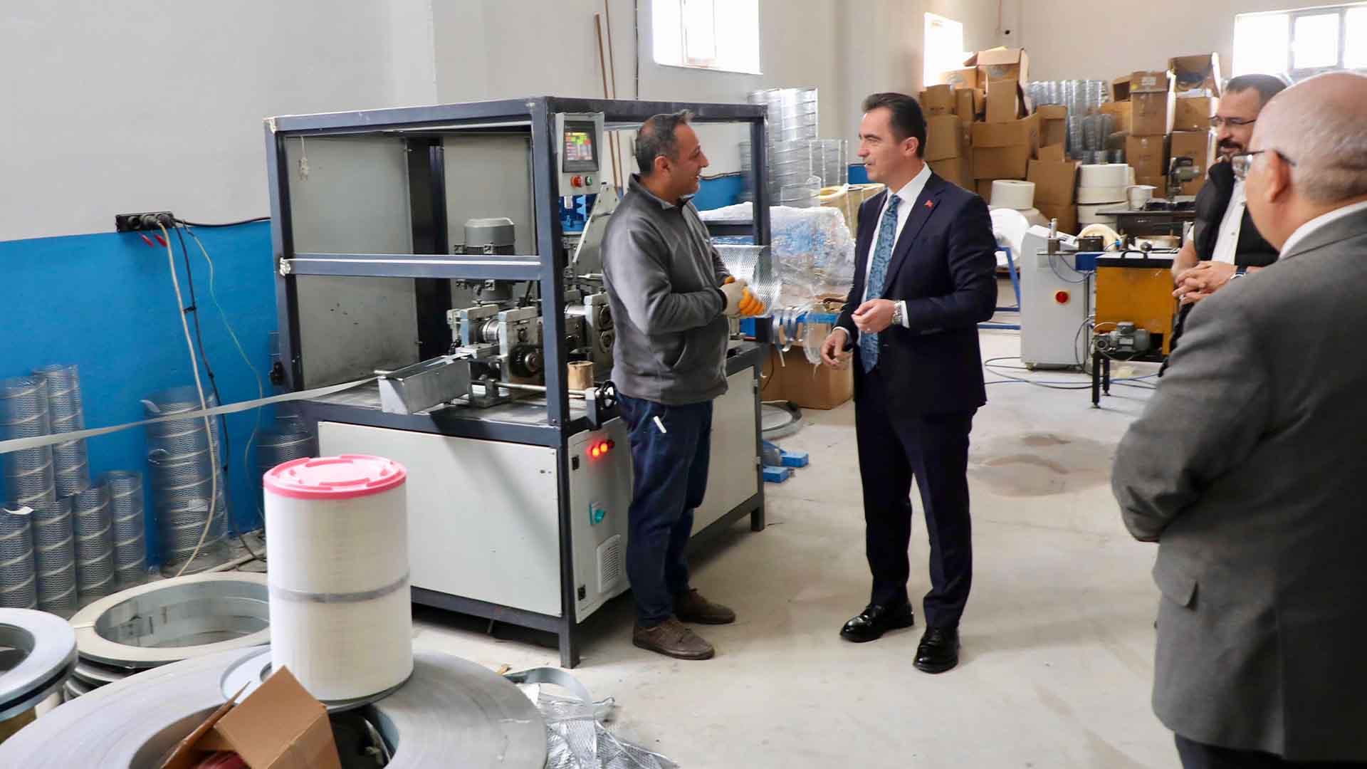 Bitlis Valisi Karakaya’dan Osb’ye Ziyaret, 250 Kişiye İstihdam Sağlayacak Yeni Fabrika Yolda 2