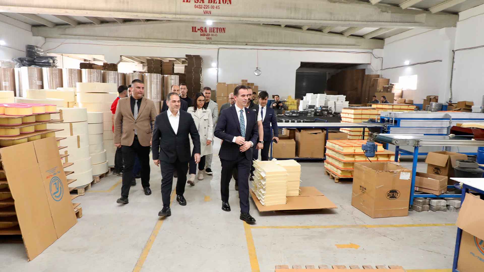 Bitlis Valisi Karakaya’dan Osb’ye Ziyaret, 250 Kişiye İstihdam Sağlayacak Yeni Fabrika Yolda