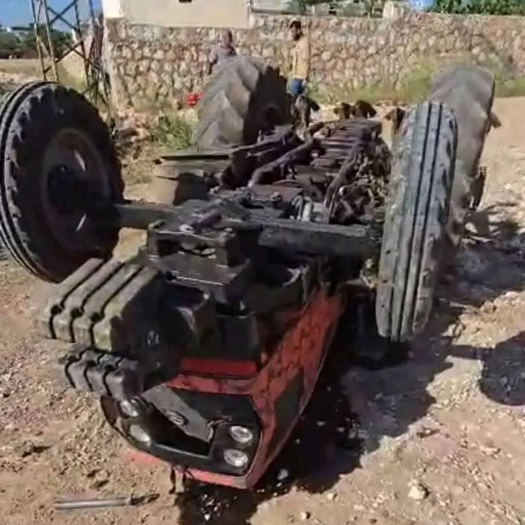 Traktor Devrildi 24 Yasindaki Surucu Hayatini Kaybetti 2