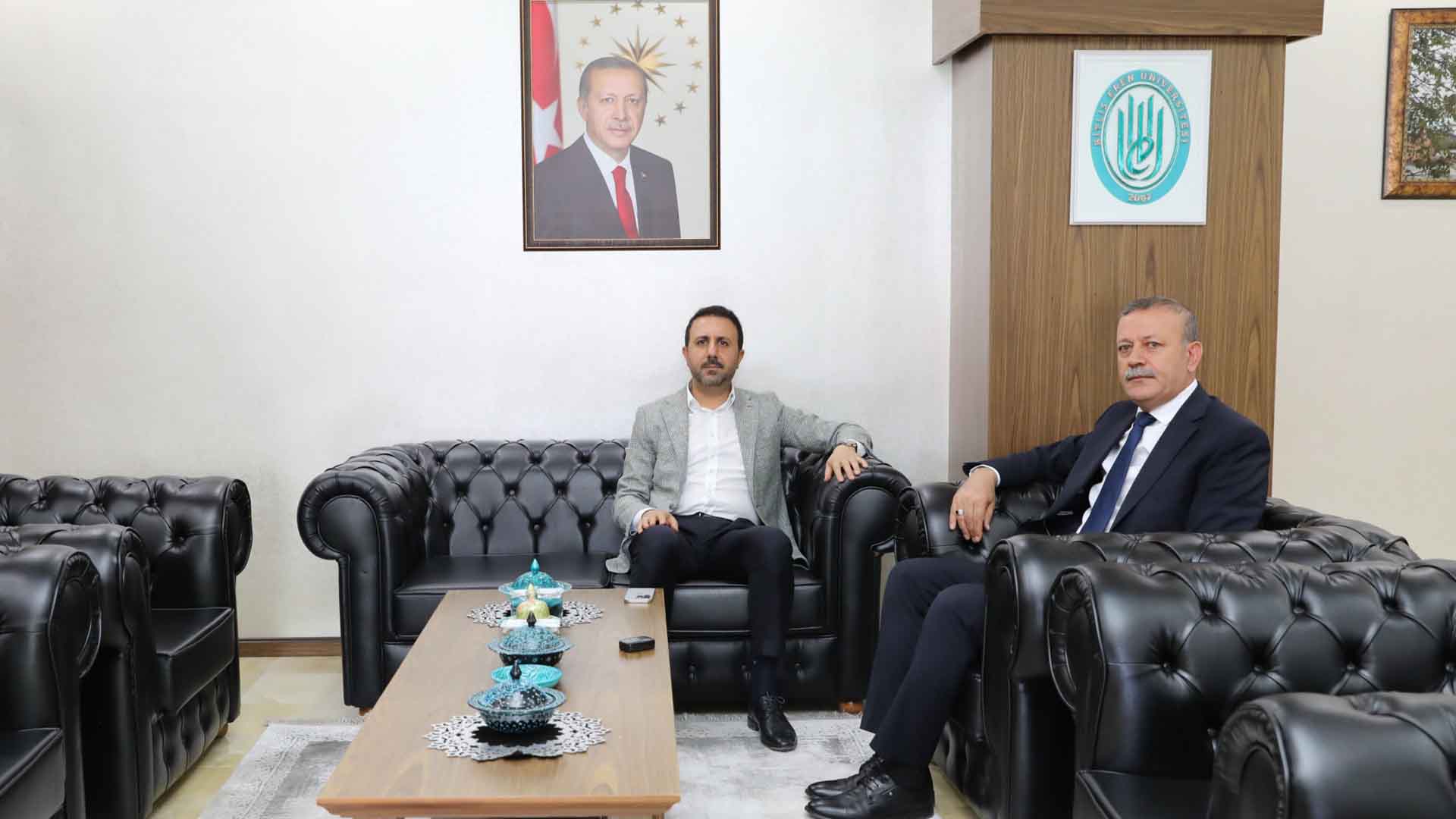 Milletvekili Bedirhanoğlu’ndan Bitlis Eren Üniversitesi Rektörüne Ziyaret