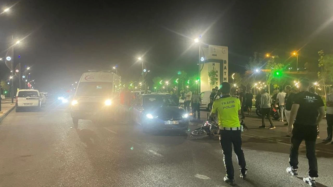 Otomobil Ile Motosiklet Carpismasi Sonucu 1 Kisi Yaralandi