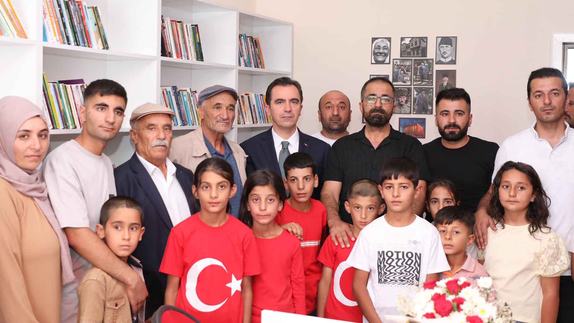 Bitlis’te Şehit Mahsun Yeşildemir Anısına Kütüphane Açıldı 1
