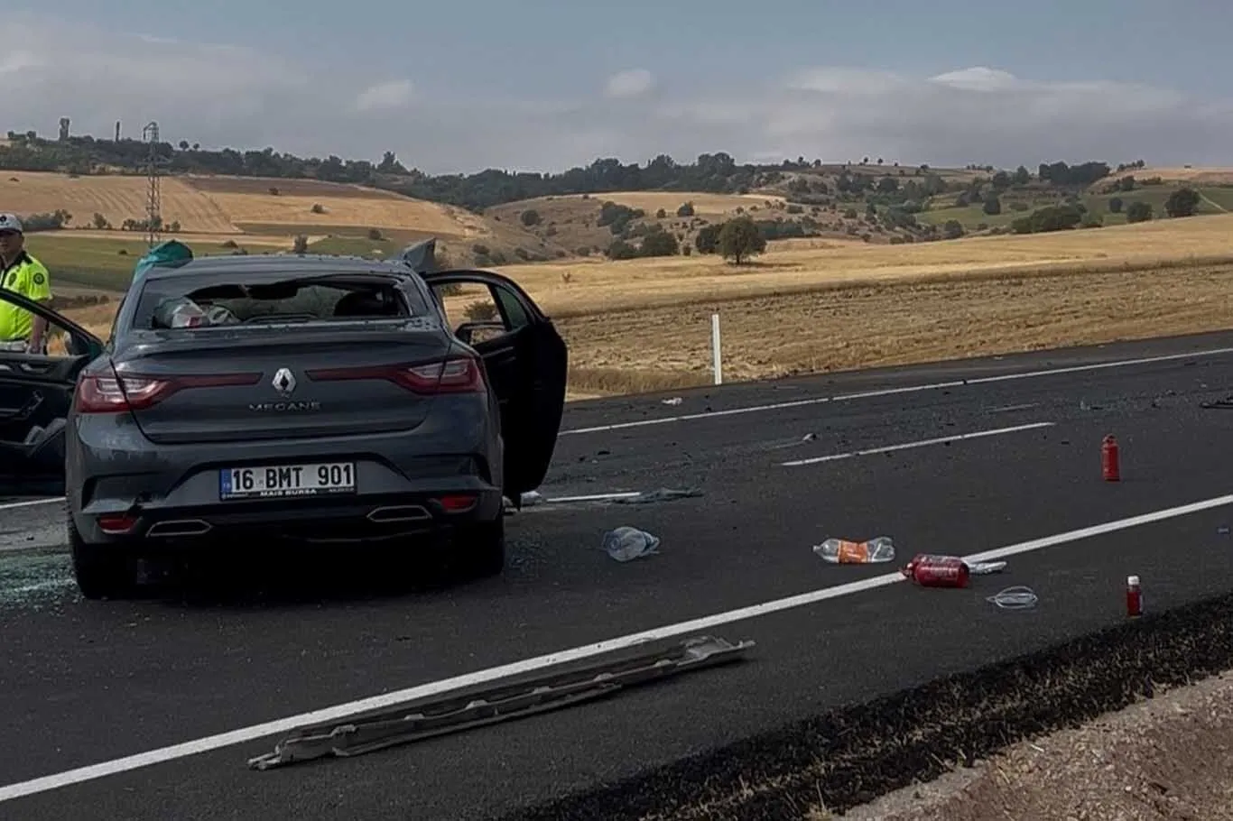 Iki Otomobil Carpisti Evli Cift Ile 2 Aylik Bebekleri Oldu 3