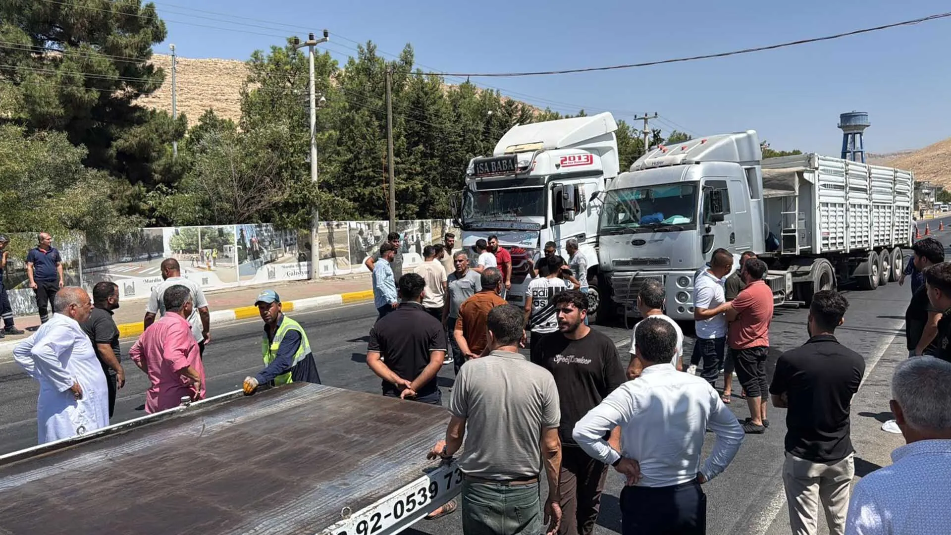 Mardinde 5 Aracin Karistigi Zincirleme Trafik Kazasi 1