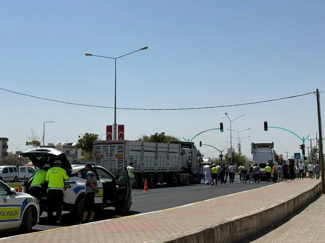Mardinde 5 Aracin Karistigi Zincirleme Trafik Kazasi 2