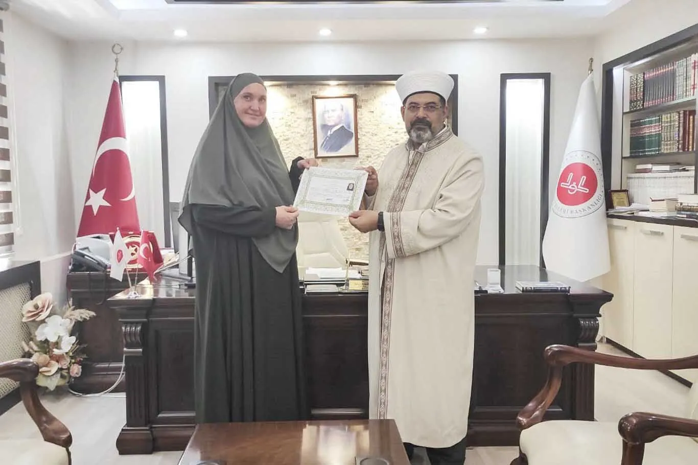 Rus Vatandasi Kadin Batmanda Musluman Oldu 1