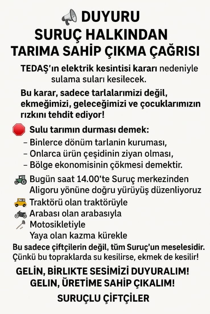 Şanlıurfa’da Çiftçi İsyanı, Sulama Krizi Nedeniyle Kara Yolu Trafiğe Kapatıldı 4