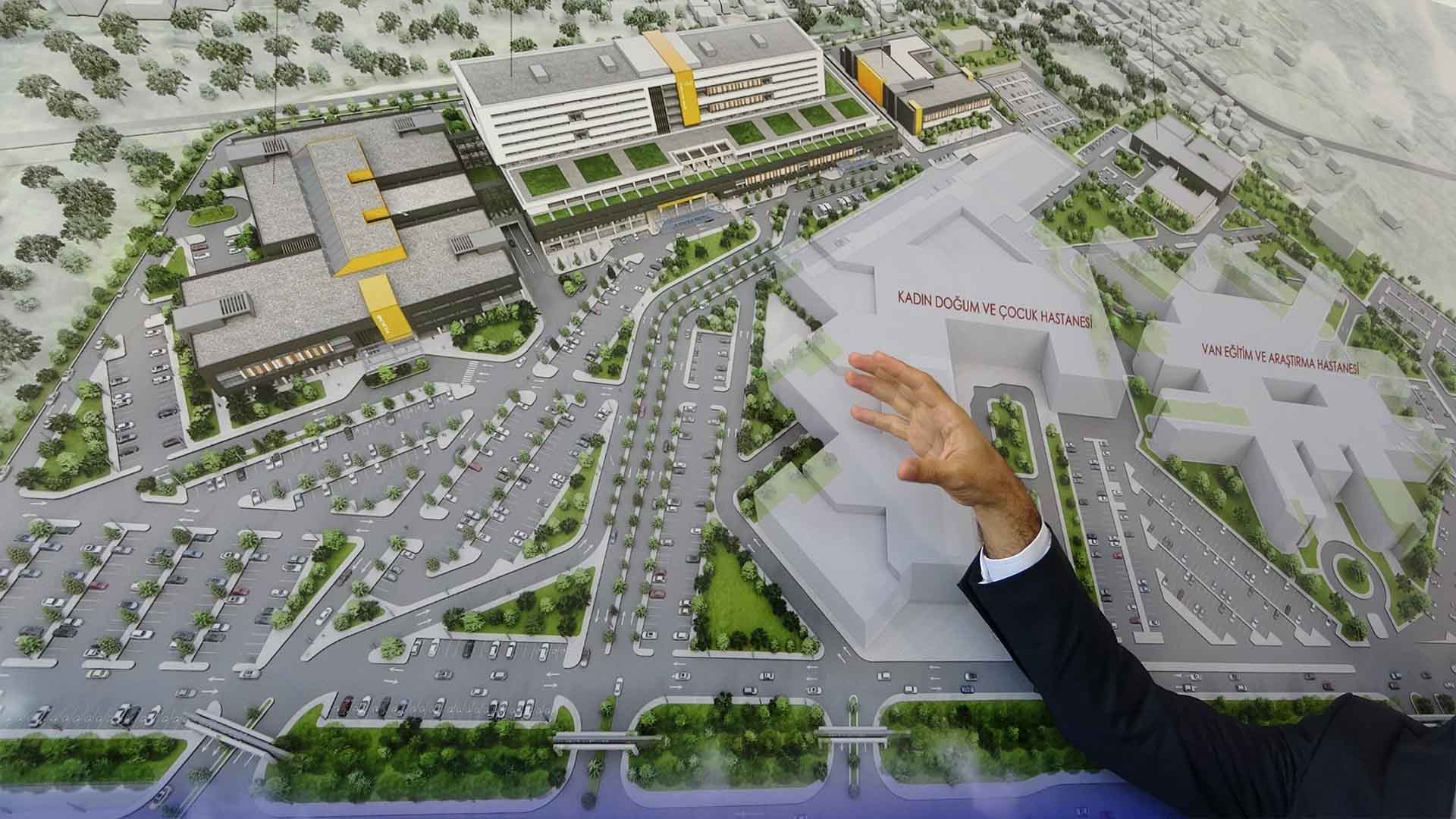 Van’da Sağlık Üssü Kuruluyor, 800 Yataklı Şehir Hastanesi Yükseliyor 1