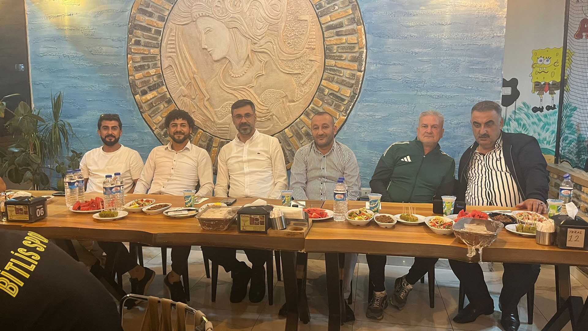 Başkan Tanğlay’dan Bitlis Spor Ile Bir Araya Geldi 1