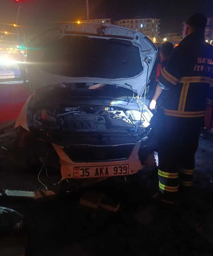 Batmanda Otomobil Takla Atti 2 Yarali 1