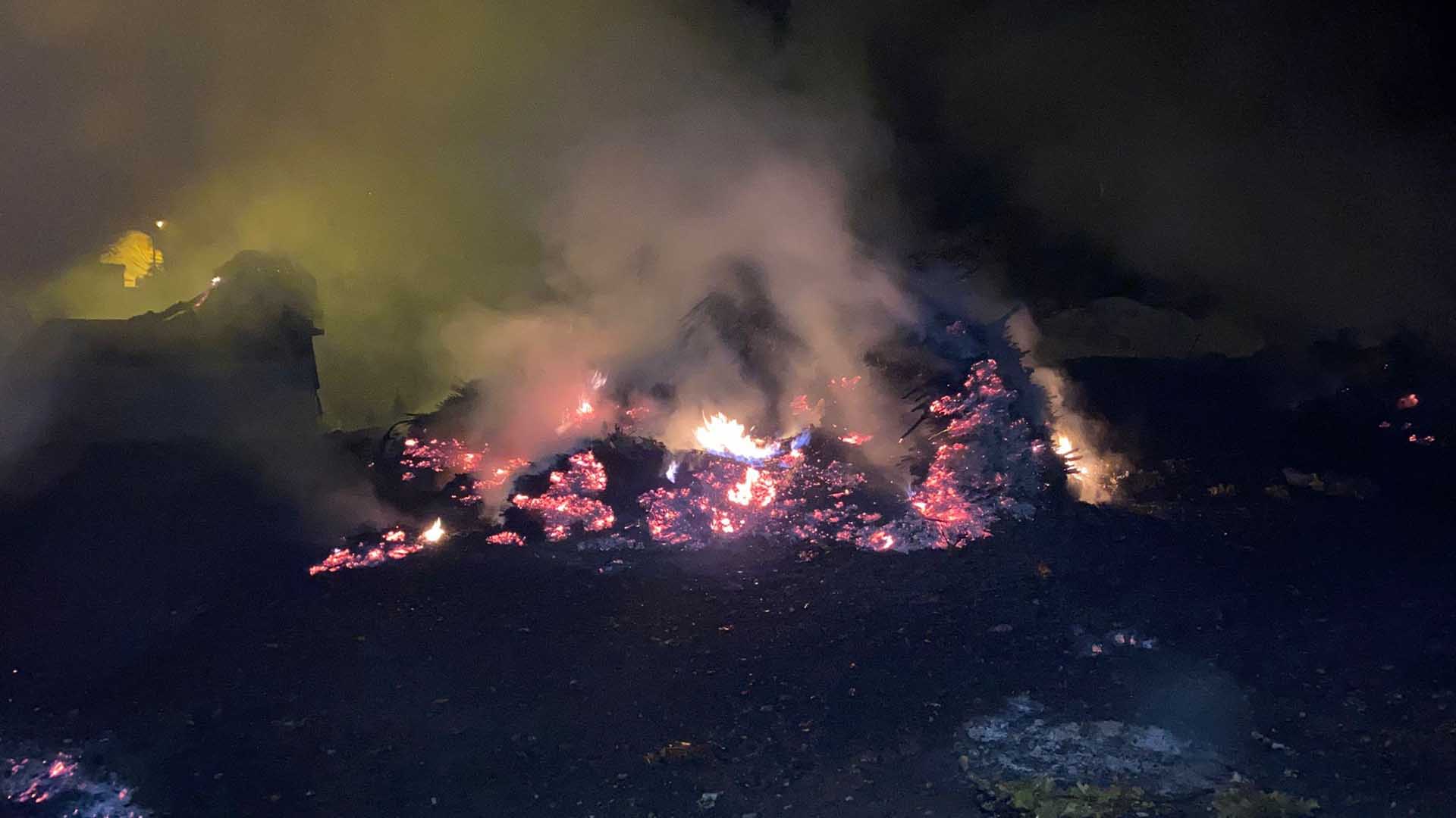 Bitlis’te Meydana Gelen Ot Yangını Korkuya Neden Oldu