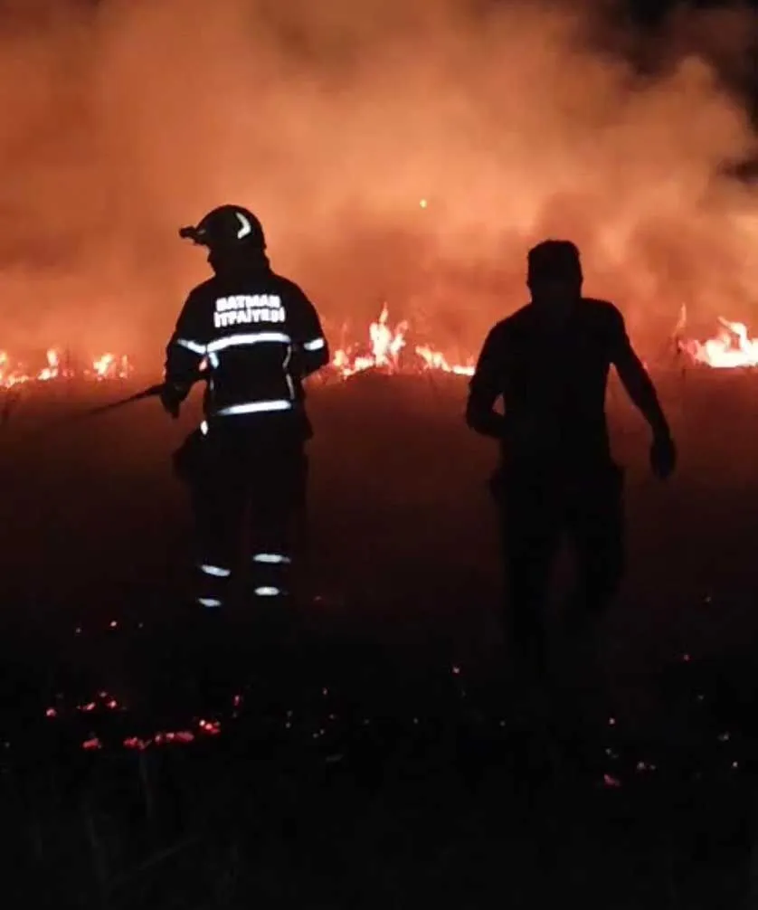 Batmanda Aniz Yangini 30 Donumluk Alan Yandi 1