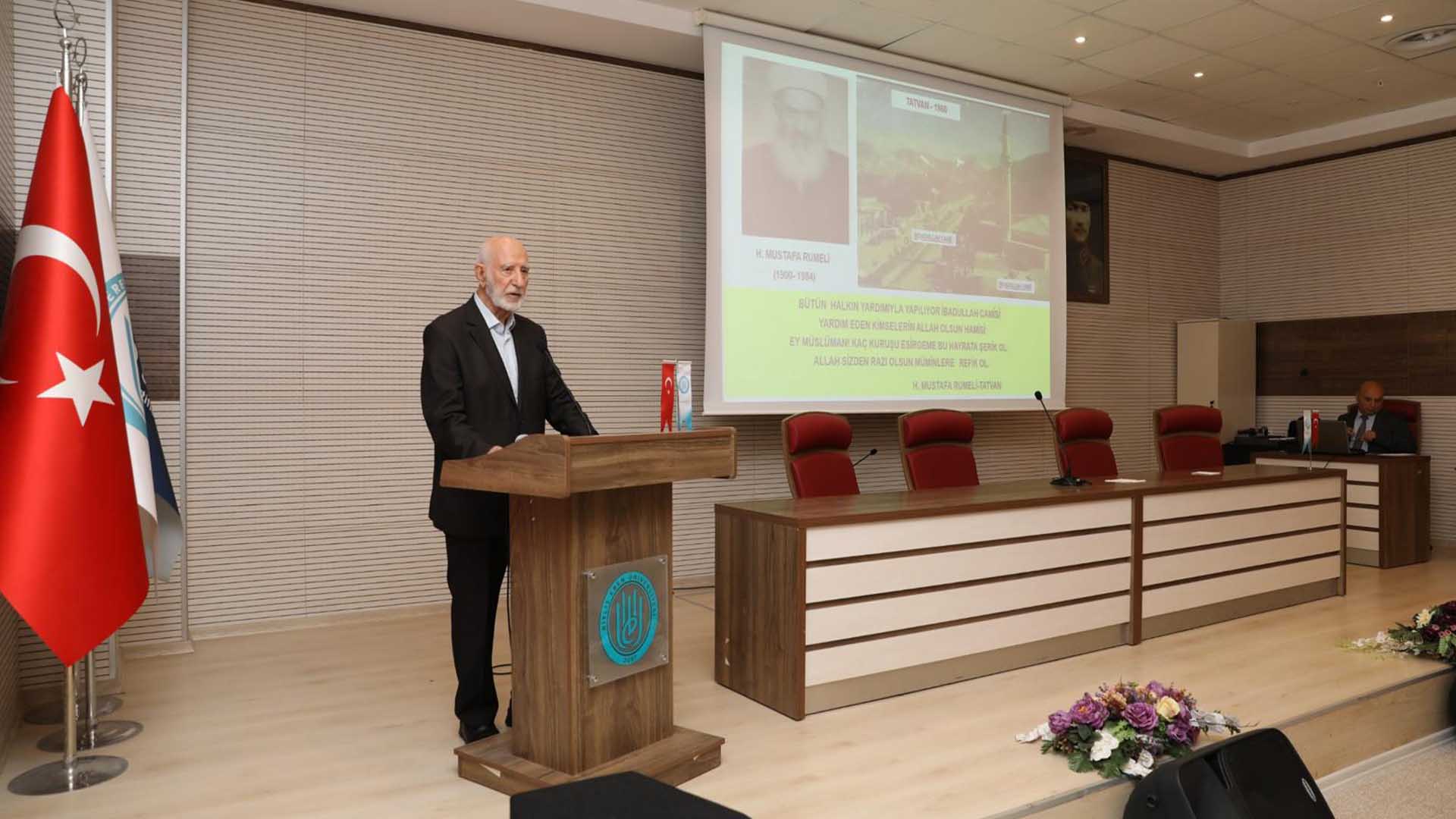 Bitlis Eren Üniversitesi’de “Memleketim Bitlis” Konferansı Yoğun İlgi Gördü
