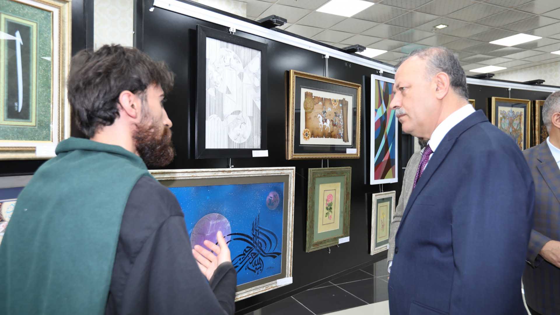 Bitlis Eren Üniversitesi’nde Cumhuriyetin 102. Yılına Özel “100+2 Şehirlerarası Karma Sergi” Açıldı 5