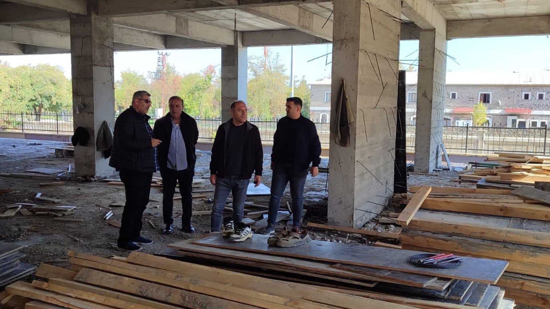 Bitlis İl Milli Eğitim Müdürü Kaya, Tatvan’daki Çok Amaçlı Salon Inşaatını Inceledi 2