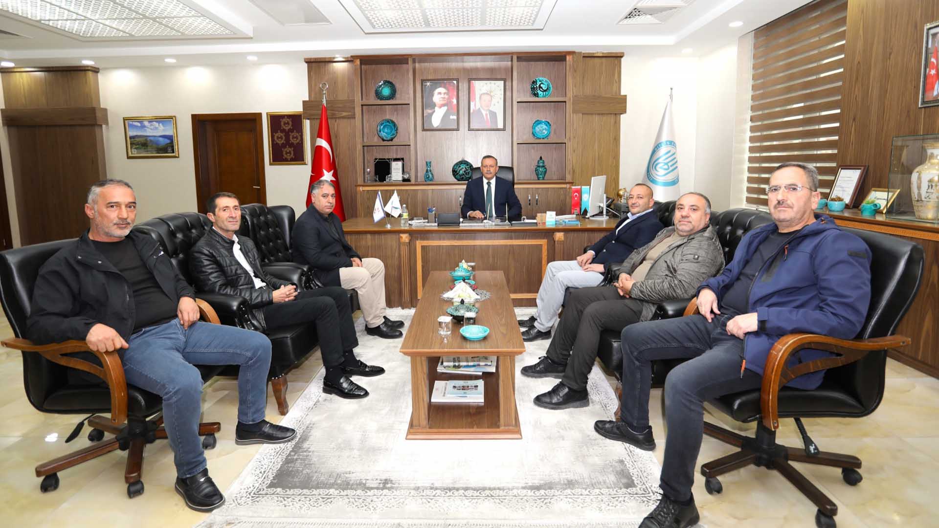 Bitlis Spor 1916’Dan Rektör Elmastaş’a Ziyaret 2