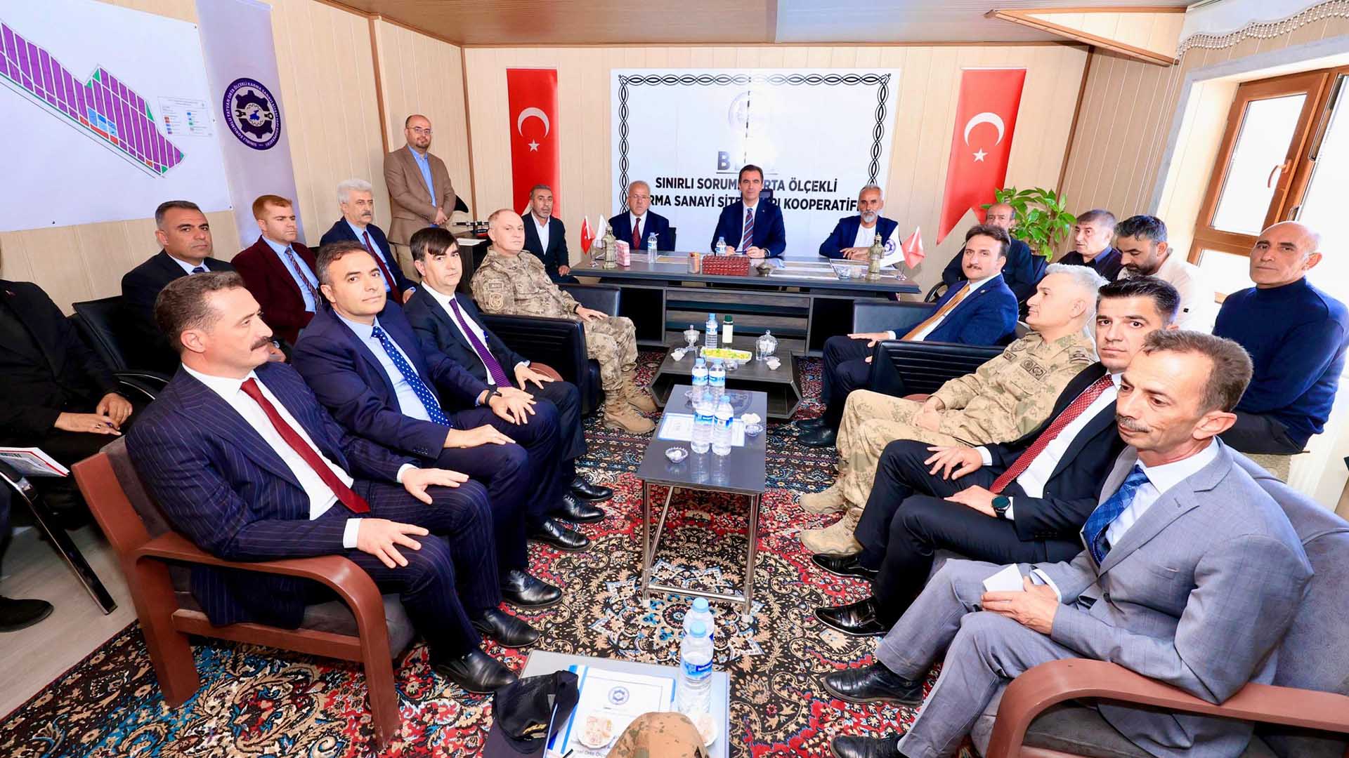 Bitlis’te Modern Sanayi Hamlesi, Ortak Karma Sanayi Sitesi Kuruluyor 2