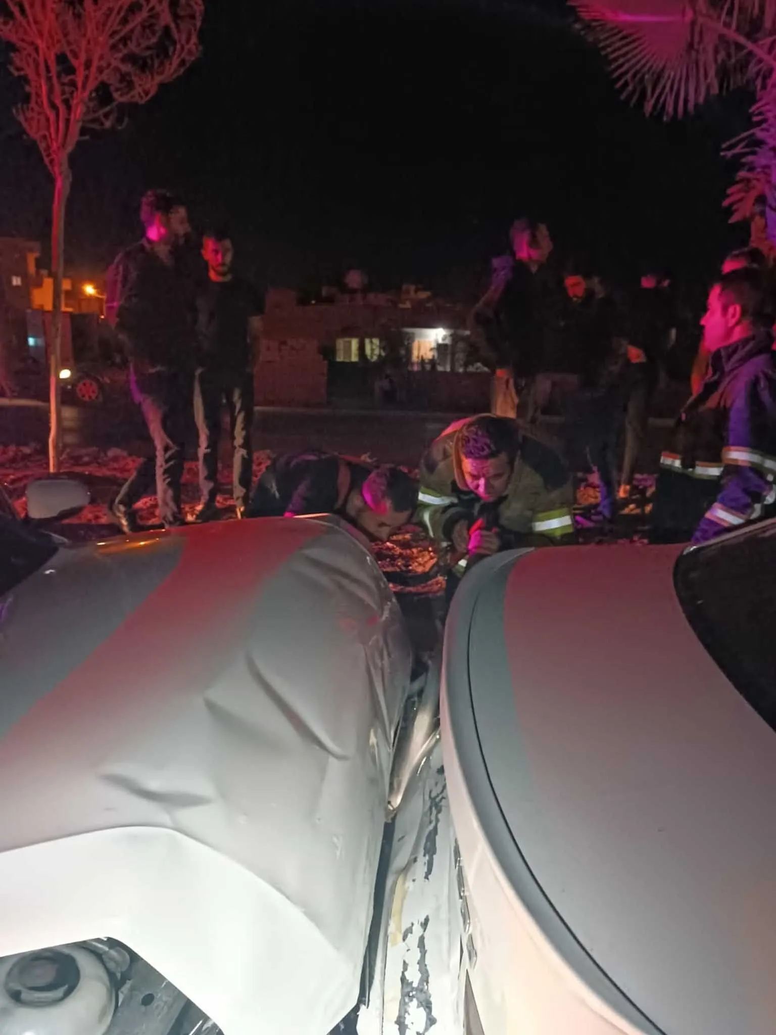 Mardinde 4 Otomobil Zincirleme Kazaya Karisti 2