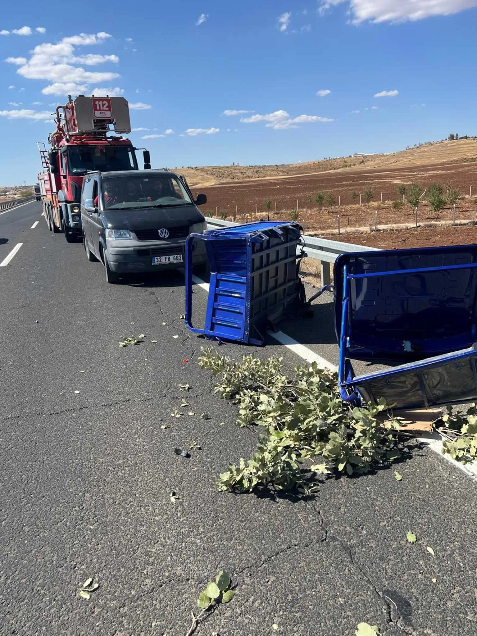 Mardinde Otomobil Ile Motosiklet Carpisti 1 Olu 4 Yarali 3