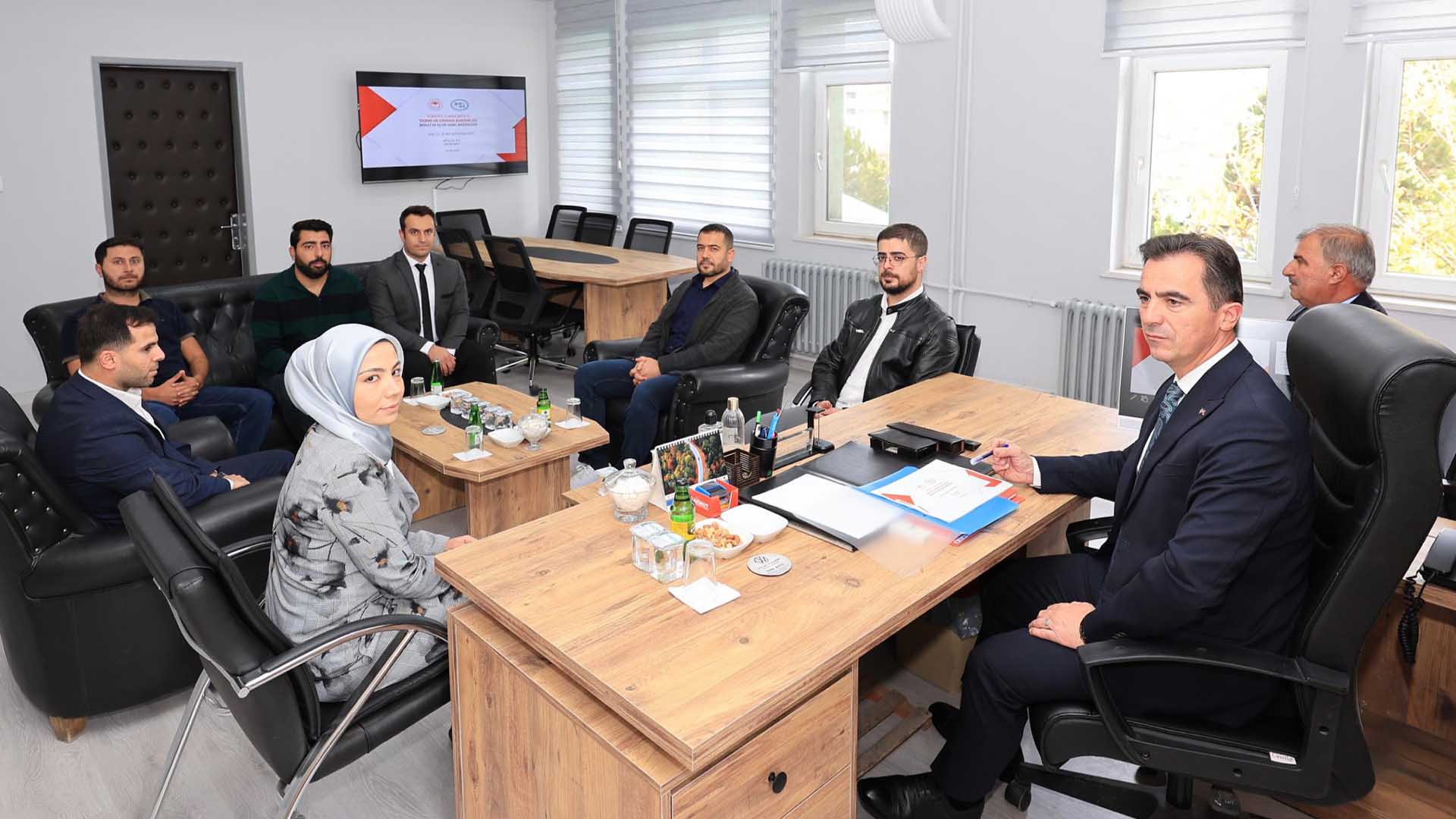 Vali Karakaya, Dsi̇ Bitlis Şube Müdürlüğünü Ziyaret Etti 1