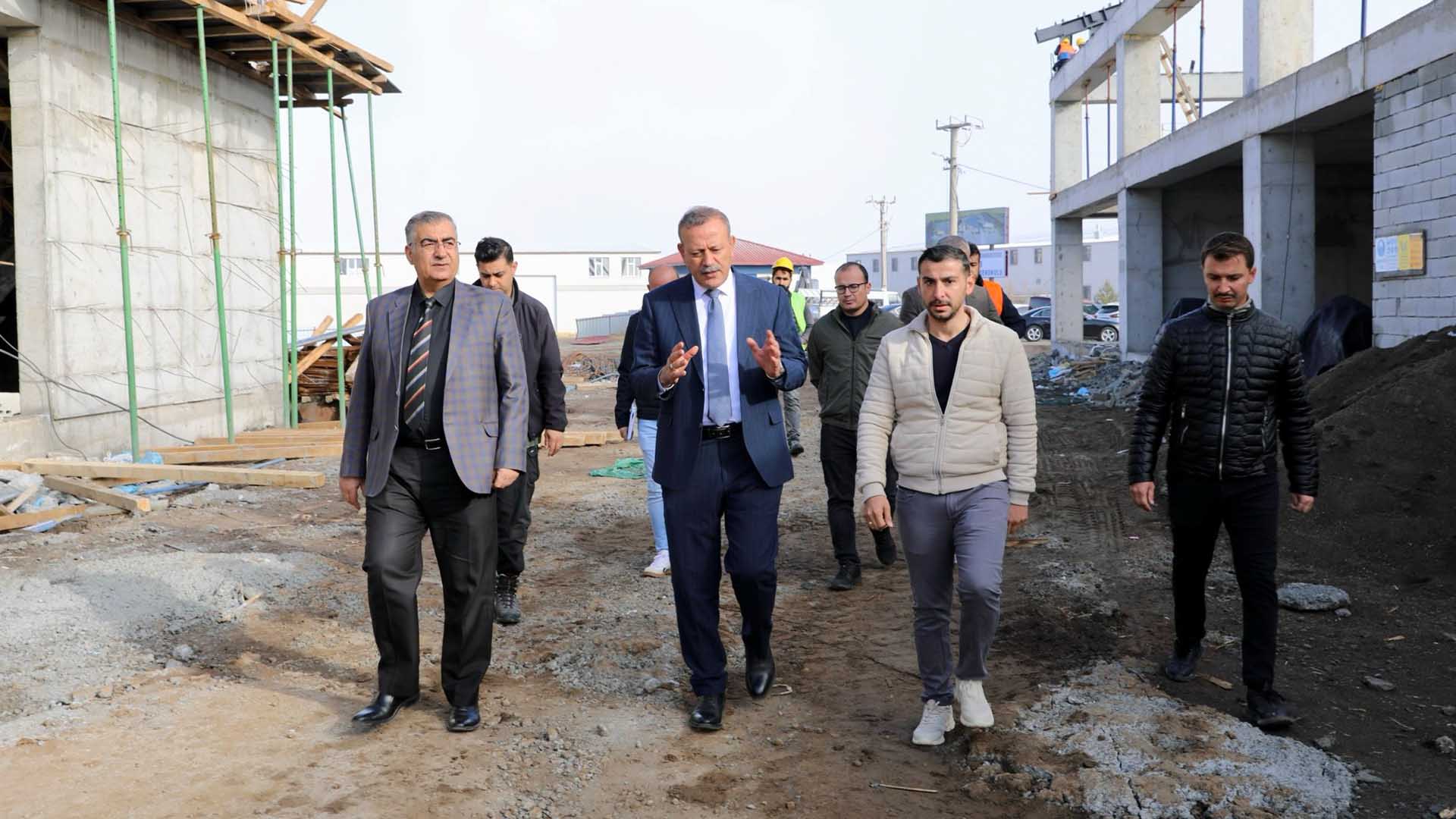 Bitlis Eren Üniversitesi'nin Yatırım Ve Restorasyon Çalışmalarını Yerinde İncelendi 3