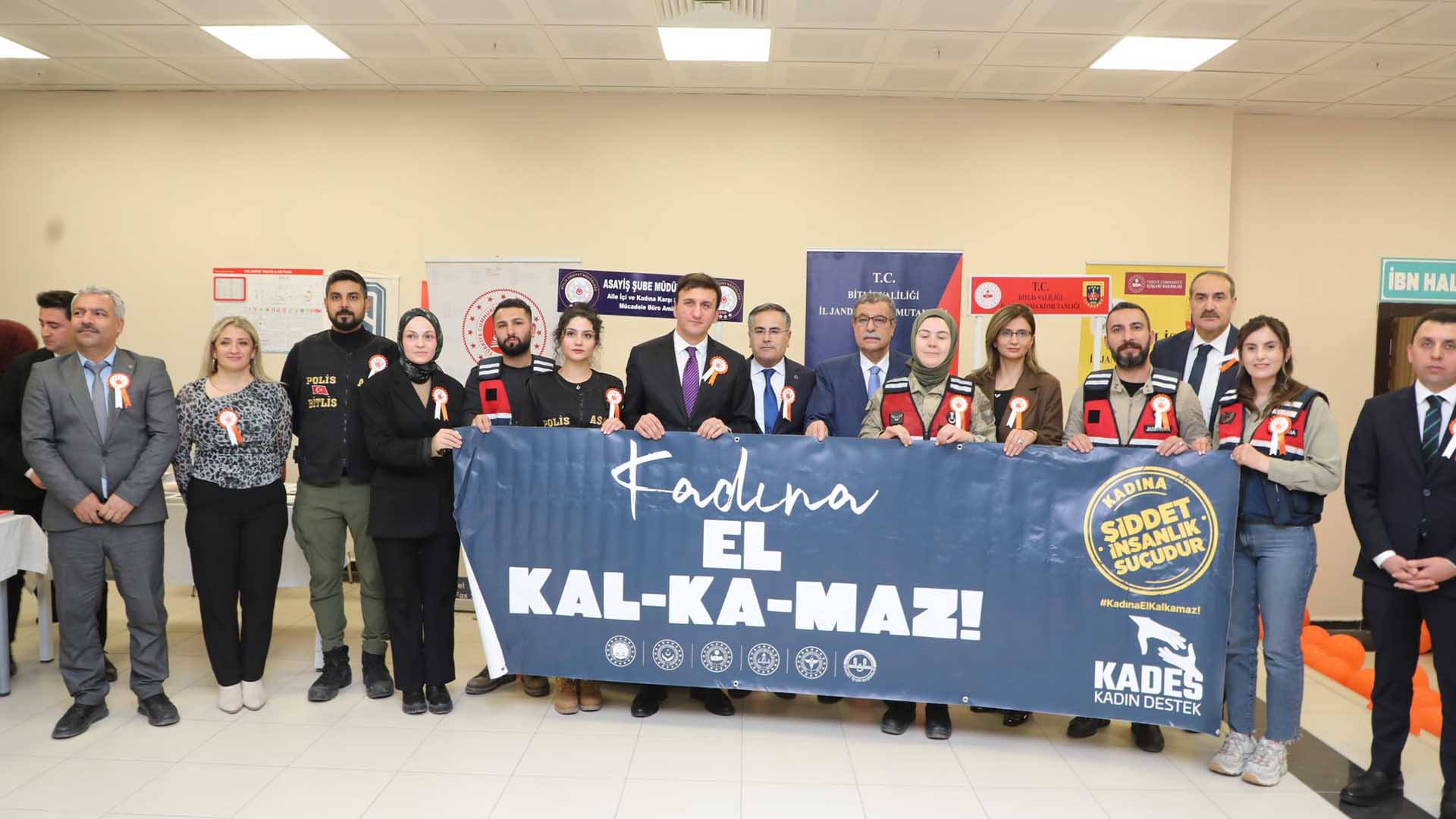 Bitlis’te 25 Kasım Kadına Yönelik Şiddetle Mücadele Programı Düzenlendi 2