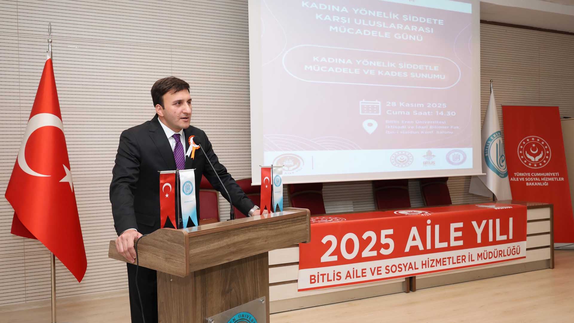 Bitlis’te 25 Kasım Kadına Yönelik Şiddetle Mücadele Programı Düzenlendi 4