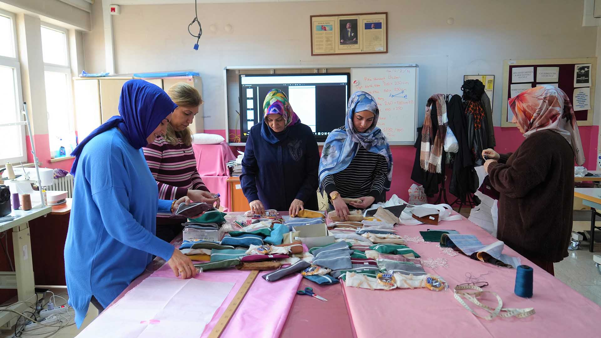 Muş’ta Kadın Kursiyerlerden Örnek Proje 2