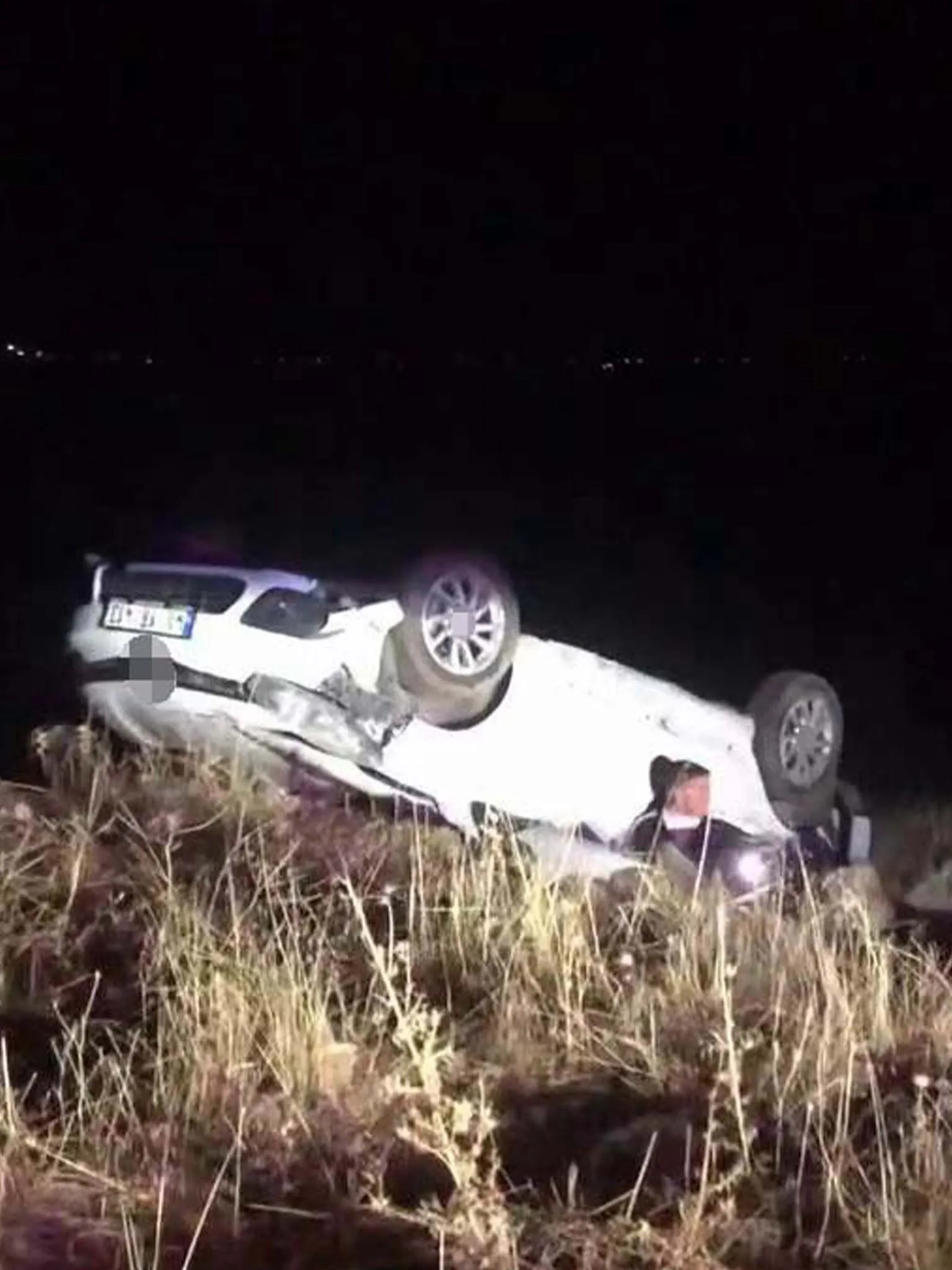 Otomobil Sarampole Yuvarlanip Takla Atti 1 Yarali 1