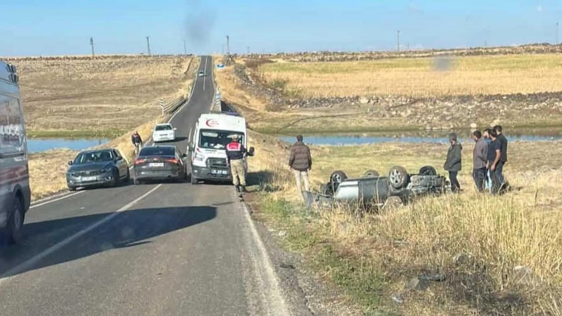 Otomobil Takla Atti Ayni Aileden 4 Kisi Agir Yaralandi 1 1