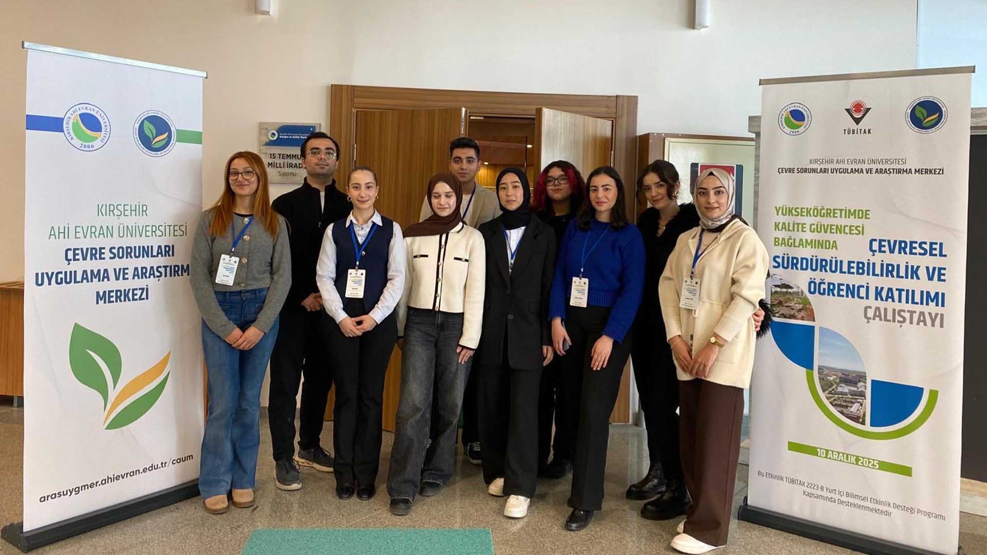 Bitlis Eren Üniversitesi Öğrencileri Çevresel Sürdürülebilirlik Çalıştayı’nda Yer Aldı