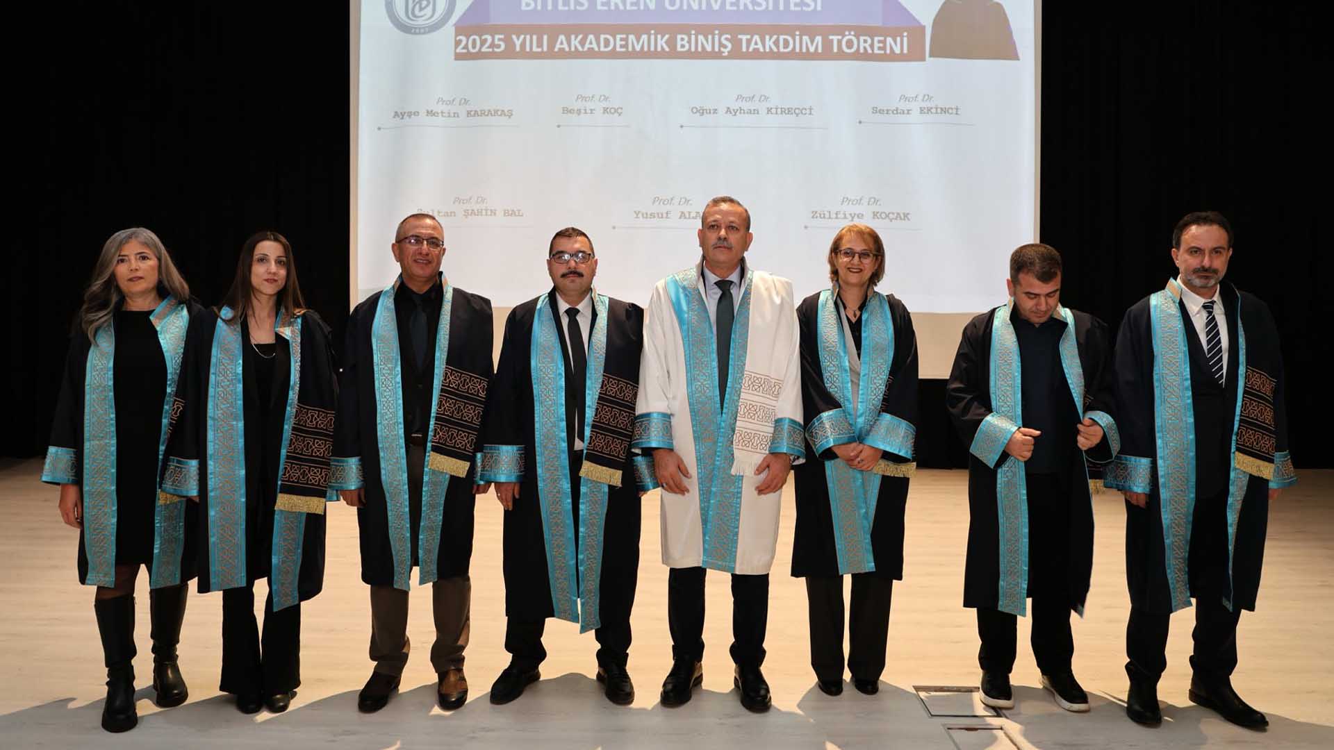 Bitlis Eren Üniversitesi’nde 2025 Yılı Akademik Biniş Takdim Töreni Düzenlendi 3