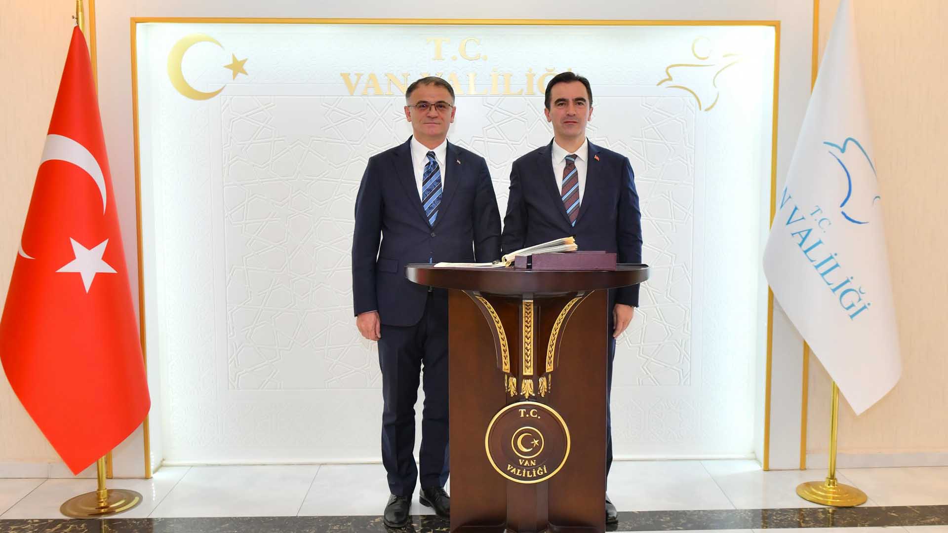 Bitlis Valisi Karakaya, Van Valisi Balcı’yı Ziyaret Etti 1