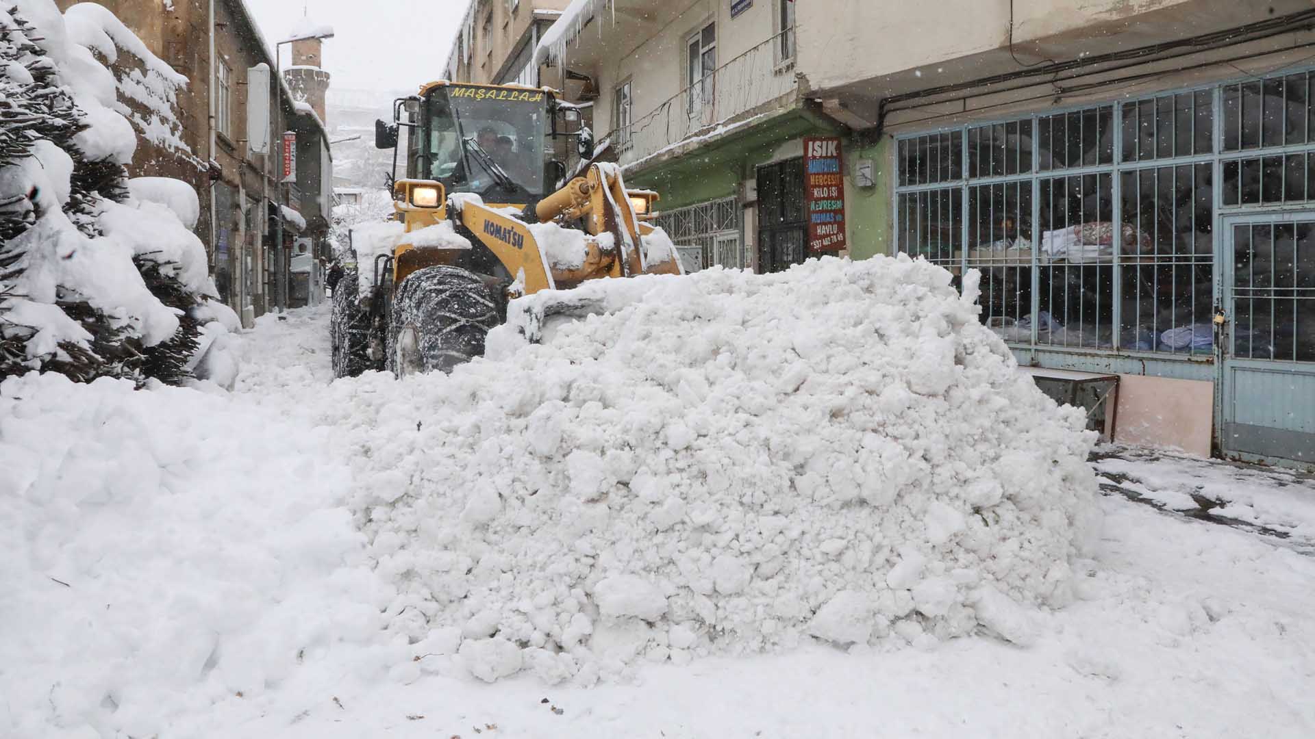 Bitlis’te Karla Mücadele Seferberliği, Ekipler Sahada 1