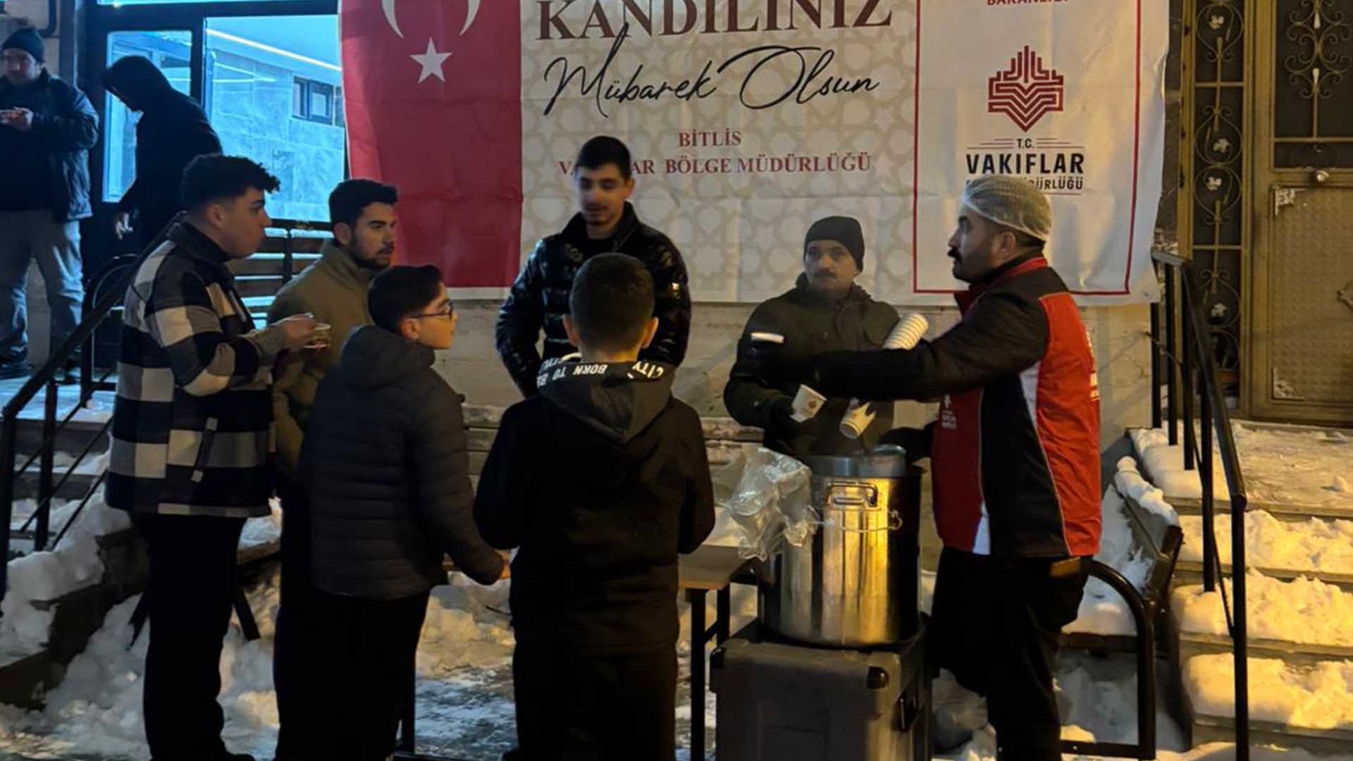 Bitlis Vakıflar Bölge Müdürlüğü’nden Miraç Kandili’ne Anlamlı Ikram 1