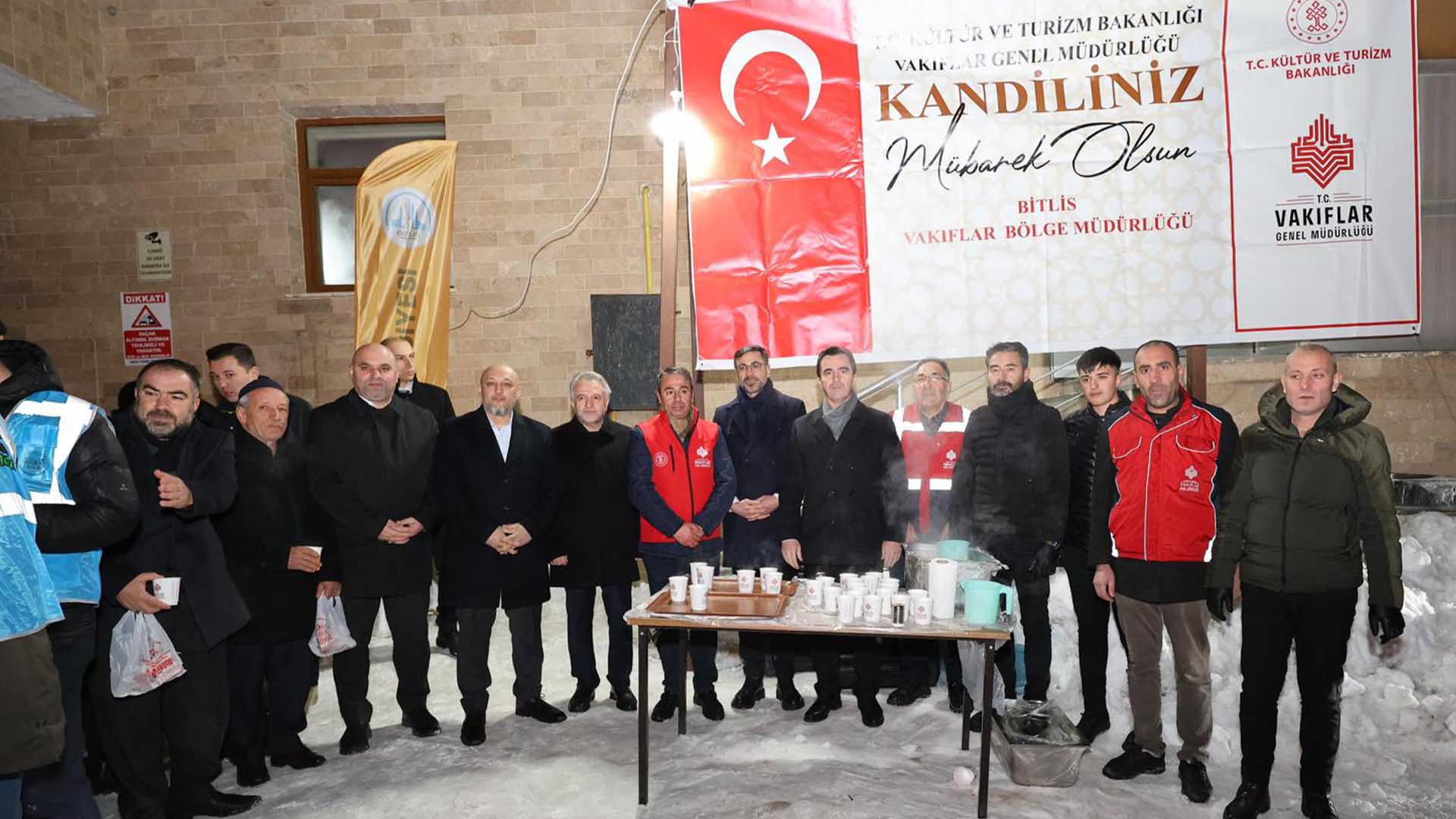 Bitlis Vakıflar Bölge Müdürlüğü’nden Miraç Kandili’ne Anlamlı Ikram