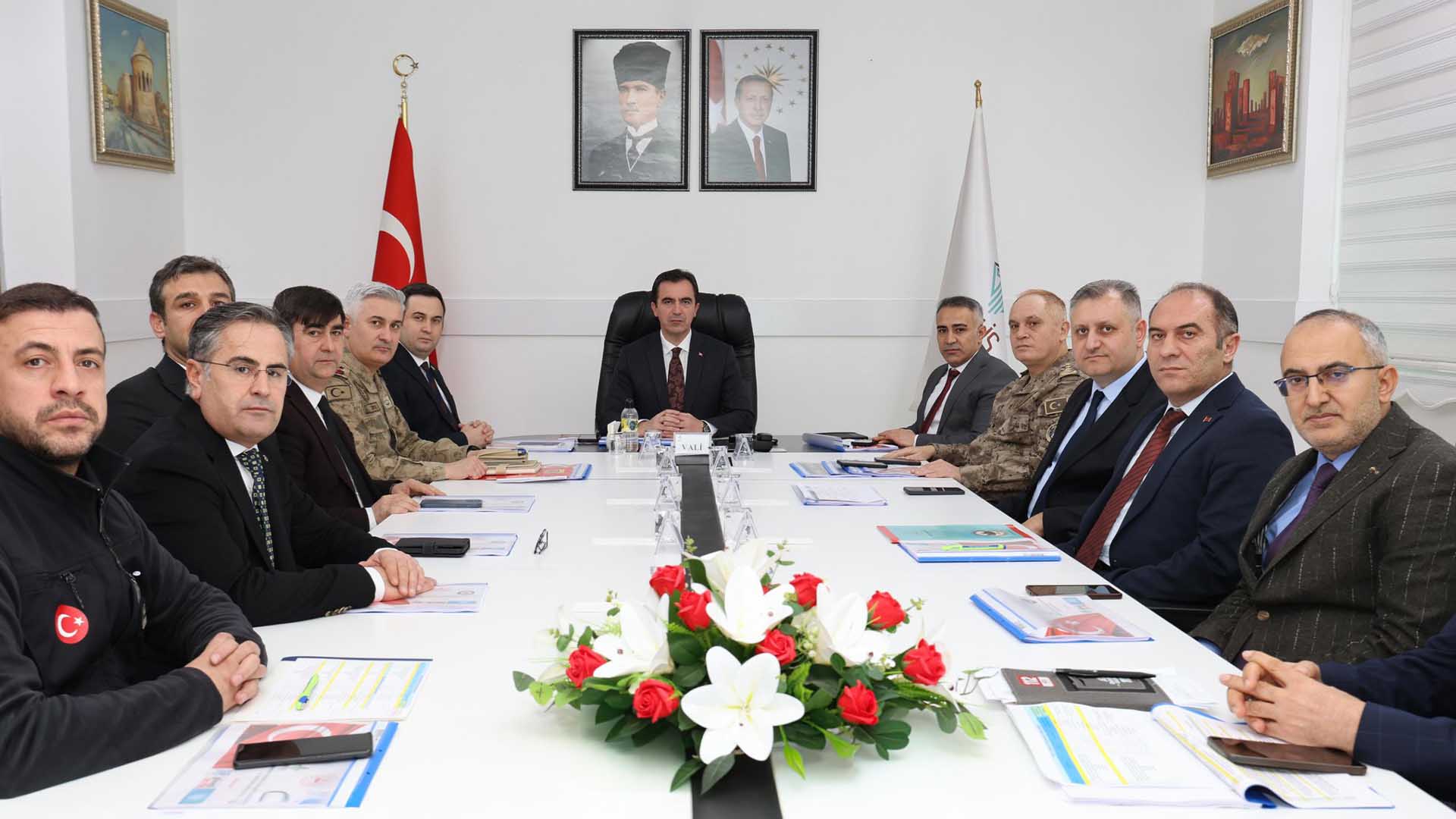 Bitlis’te Karayolu Trafik Güvenliği Strateji İl Yürütme Kurulu Toplandı