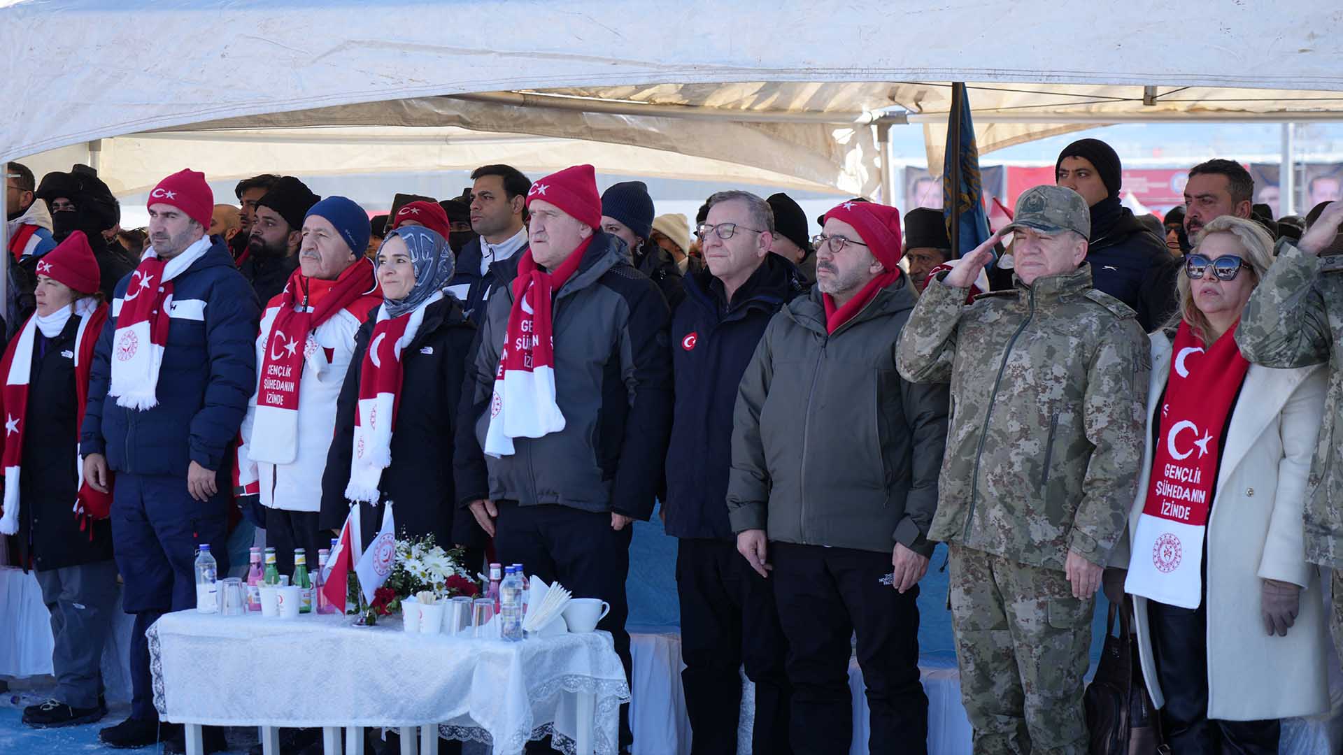 Sarıkamış Şehitleri 111. Yılında Dualarla Ve Yürüyüşle Anıldı 4