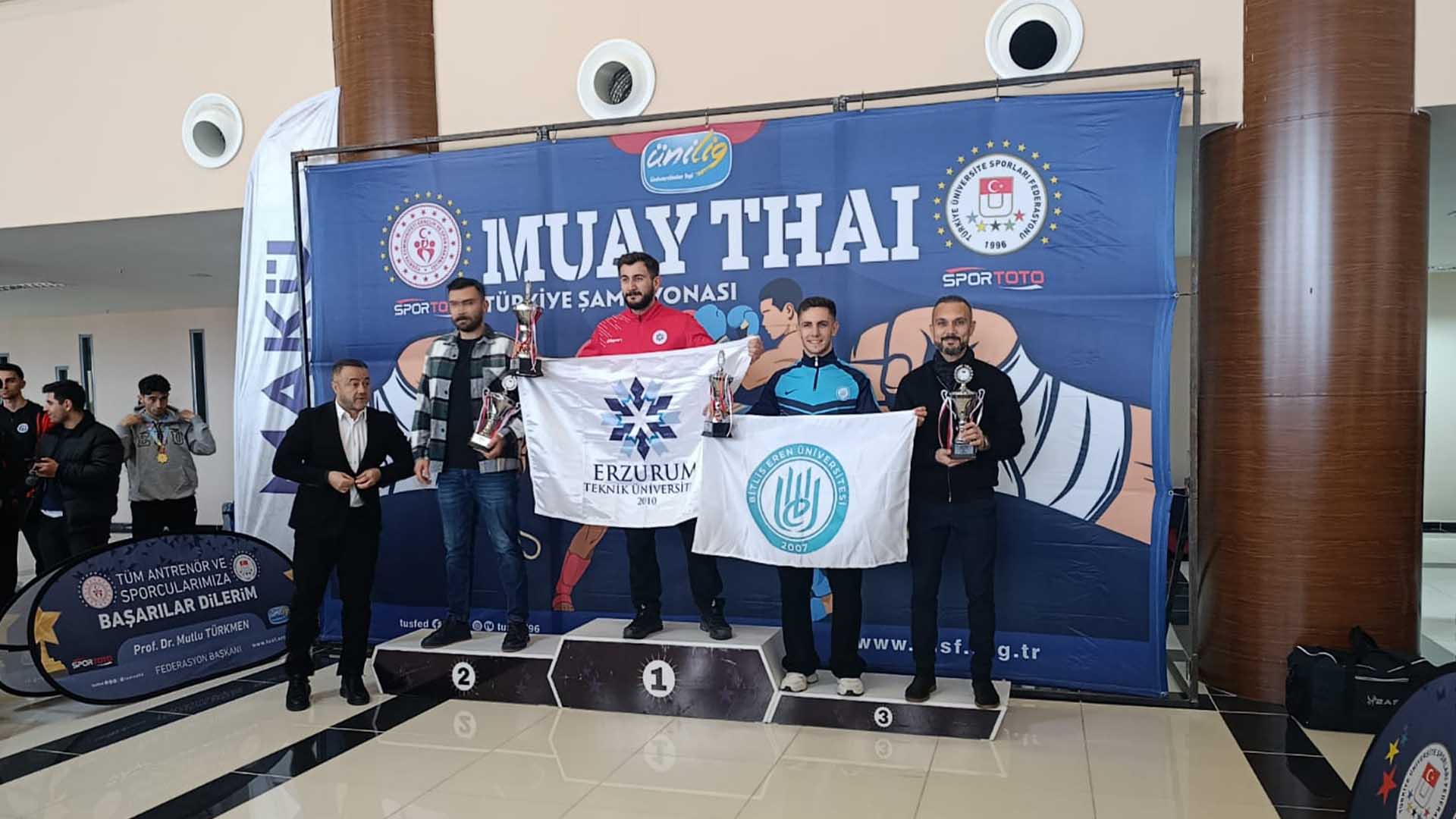 Bitlis Eren Üniversitesi’nden Muay Thai’de Türkiye Şampiyonluğu 1