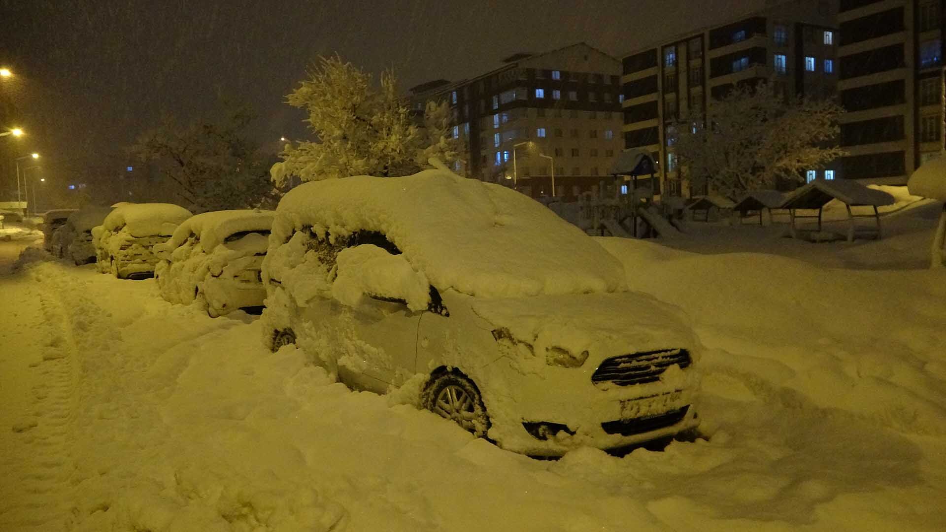 Bitlis'te Kar Yağışı Etkili Oldu