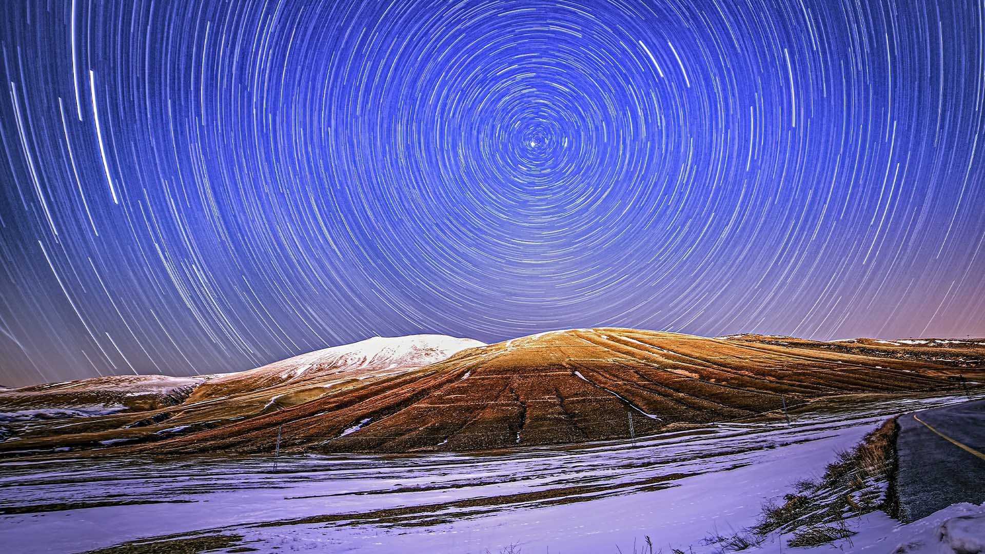 Bitlis’te Kış Geceleri Yıldız Manzaralarıyla Büyülüyor 2